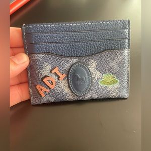 Coach card holder